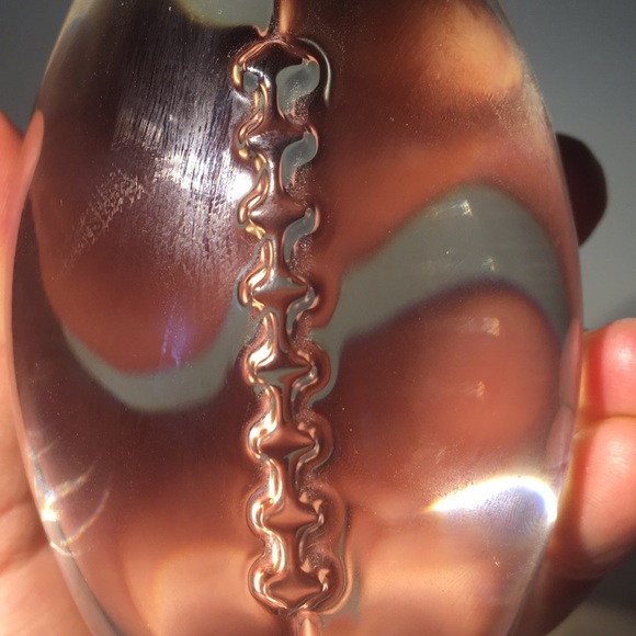 Clear Glass football 🏈 made in Italy - Picture 3 of 6